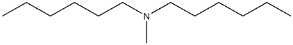 N-甲基二己胺结构式