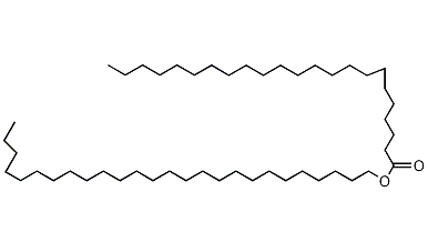 二十三(烷)酸二十六烷酯结构式