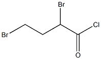 2,4-二溴丁酰氯结构式