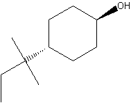 反-4-叔戊基环己醇结构式