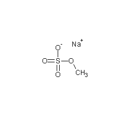 硫酸甲酯钠结构式