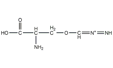 重氮丝氨酸结构式