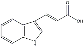 3-吲哚丙烯酸结构式