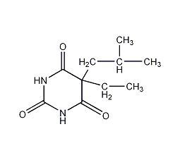 5-Ethyl-5-isobutyl barbituric acid