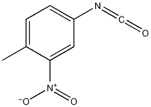 4-甲基-3-硝基苯基异氰酸酯结构式