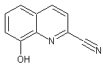 8-羟基喹啉-2-甲腈结构式