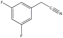 3,5-二氟苯乙腈结构式