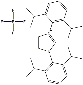 1,3-Bis(2,6-di-i-propylphenyl)-4,5-dihydroimidazolium tetrafluoroborate