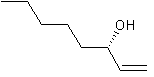 (S)-(+)-1-辛烯-3-醇结构式