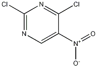 2,4-二氯-5-硝基嘧啶结构式