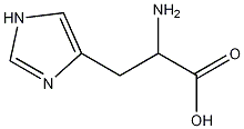 DL-组氨酸结构式