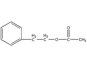 2-乙酸苯乙酯结构式