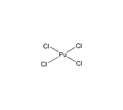 氯化钚(Ⅳ)结构式