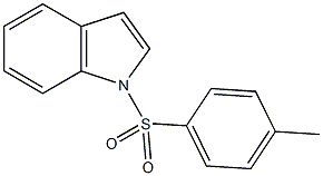 1-(p-甲苯磺酰)吲哚结构式