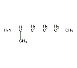 1-甲基戊胺结构式