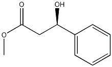 甲基(R)-3-羟基-3-苯基丙酸结构式