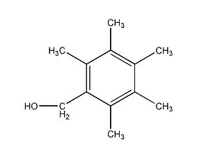2,3,4,5,6-五甲基苄醇结构式