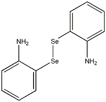 双(2-氨苯基)二硒结构式