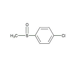 对氯苯基甲基亚砜结构式