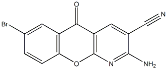 2-Amino-7-bromo-5-oxo-5H-[1]benzopyrano[2,3-b]pyridine-3-carbonitrile