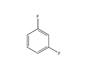 1,3-二氟苯结构式