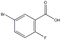 2-氟-5-溴苯甲酸结构式