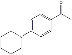 4'-哌啶苯乙酮结构式