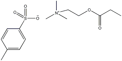 丙胆碱对甲苯磺酸盐结构式