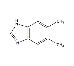 5,6-二甲基苯并咪唑结构式