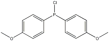 氯化双(4-甲氧基苯基)膦结构式