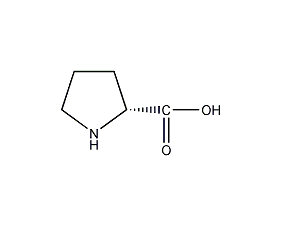 D-脯氨酸结构式