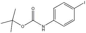 N-丁氧羰基-4-碘化苯胺结构式