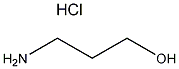 3-氨基-1-丙醇盐酸盐结构式