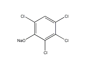 2,3,4,6-四氯酚钠盐结构式
