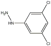 3,5-二氯苯肼结构式