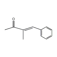 3-甲基-4-苯基-3-丁烯-2-酮结构式