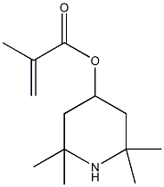 2,2,6,6-四甲基-4-二乙哌啶二酮甲基丙烯酸酯结构式