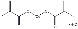 甲基丙烯酸铜水合物结构式