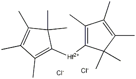 双(五甲基环辛二烯)二氟化鉻结构式