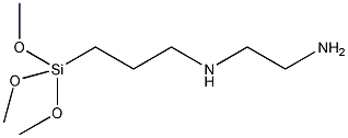 3-(2-氨基乙基氨基)丙基三甲氧基硅烷结构式