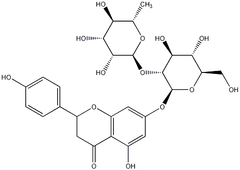 柚苷结构式