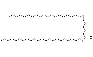二十八(烷)酸二十二烷酯结构式