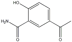 5-乙酰基水杨酰胺结构式