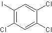 1-碘-2,4,5-三氯苯结构式