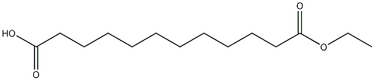 十二烷二酸单乙酯结构式