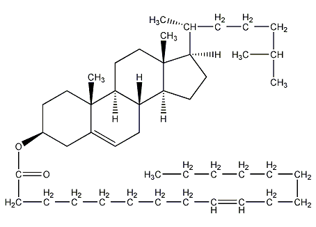 胆固醇油酸酯结构式