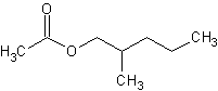 2-甲基戊基醋酸酯结构式