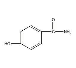 4-羟基苯甲酰胺结构式