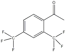 2',4'-双(三氟甲基)苯乙酮结构式