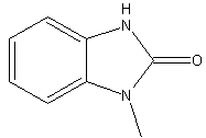 1-甲基-2-苯咪唑啉酮结构式